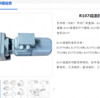 R107-47.63-7.5kw/4P-M1-0°減速電機(jī)型號(hào)解析