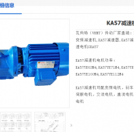 KA57DRN80M4/BE1HR/IS/TH/0.75kw/i=123.85減速電機型號解析