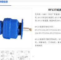 RF137D160M4-73.49-M4-R-11KW減速電機(jī)型號解析