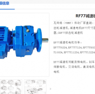 RF77-Y3-NA74-M4-300減速電機型號解析