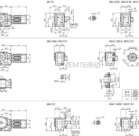 KD10 KK10 KFK10 KF10減速機(jī)電機(jī)型號大全及尺寸圖紙