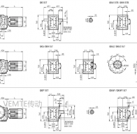 KD15 KK15 KF15 KFK15減速機(jī)電機(jī)型號大全及尺寸圖紙