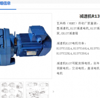 減速電機(jī)R137DRE132M6-88.70-M2-0°型號(hào)解析